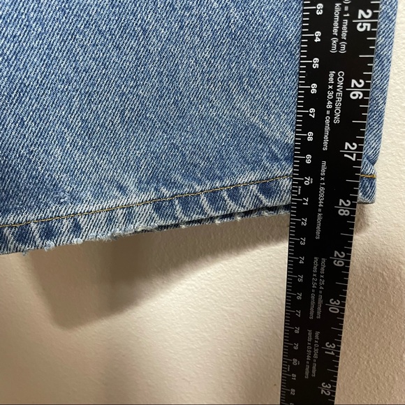 VTG Polo Ralph Lauren Banner Jeans Relaxed Leg Denim Blue Mens Sz 14x31 - Picture 6 of 7